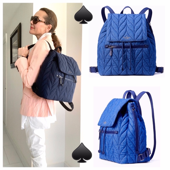 ellie large flap backpack